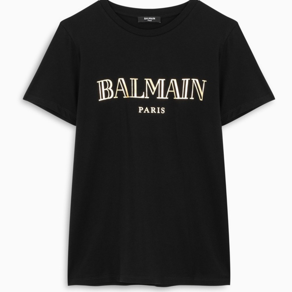 Black & Gold Balmain t-shirt